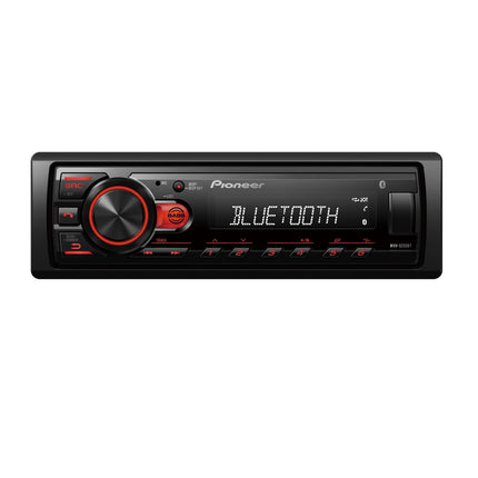 AUTOESTEREO PIONEER MVH-S235BT USB Y BLUETOOTH LUZ ROJO Y BLANCA