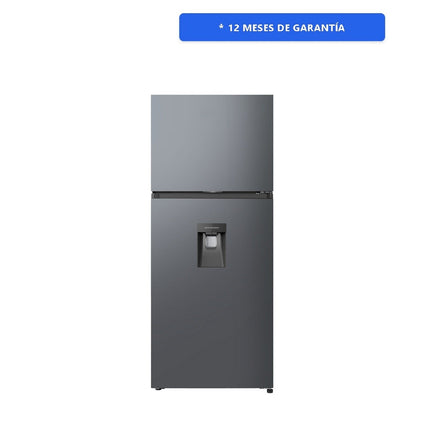 Refrigerador Winia AUCMA WRTM14GSGFXD 14 Pies 400L Dispensador Smoke Grey