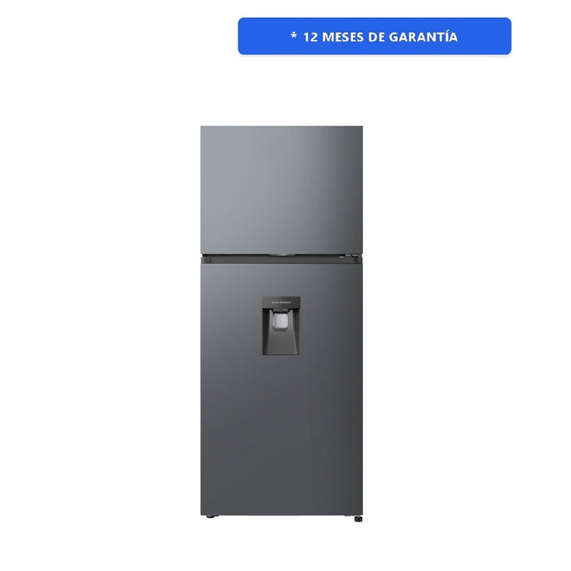 Refrigerador Winia AUCMA WRTM14GSGFXD 14 Pies 400L Dispensador Smoke Grey