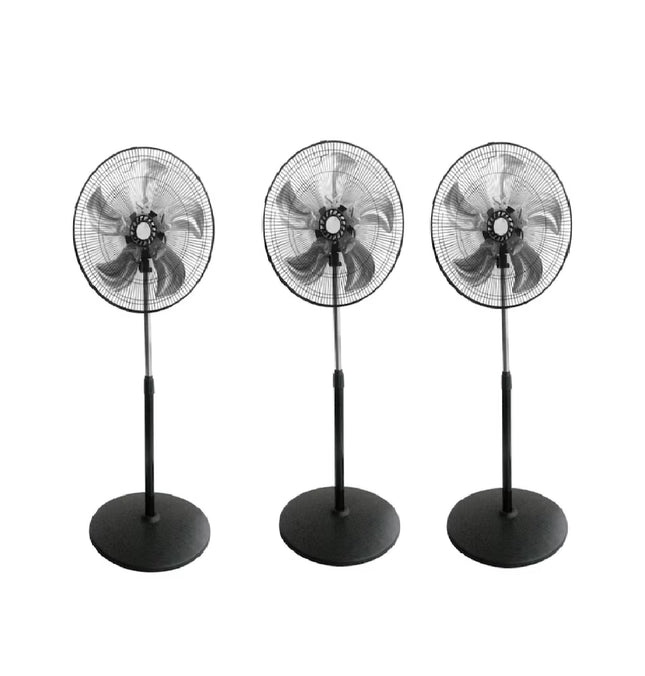 Paquete 3x Ventilador Dace VD3MX18125MANN 18" 3 en 1 Aspas Metálicas