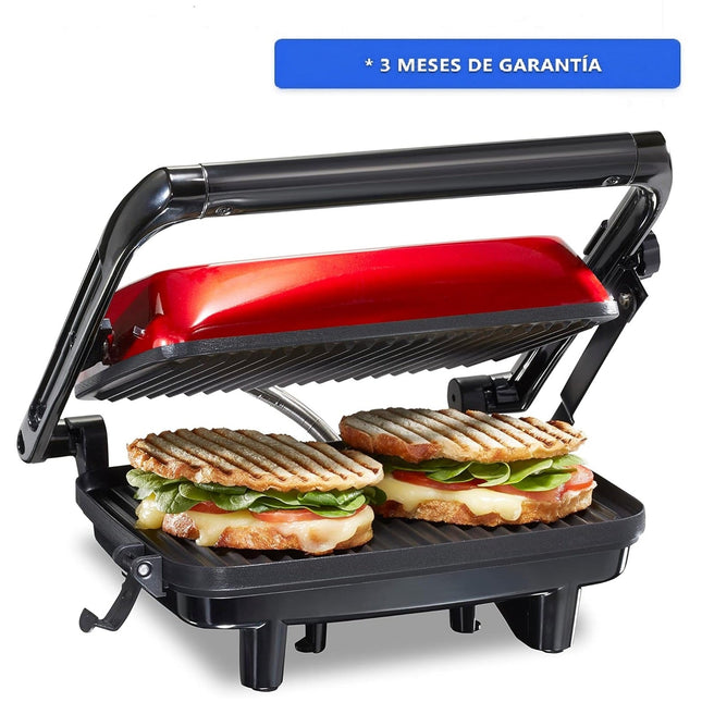 Sandwichera Hamilton Beach 25462Z Prensa para Panini  Cualquier Espesor de Sándwich