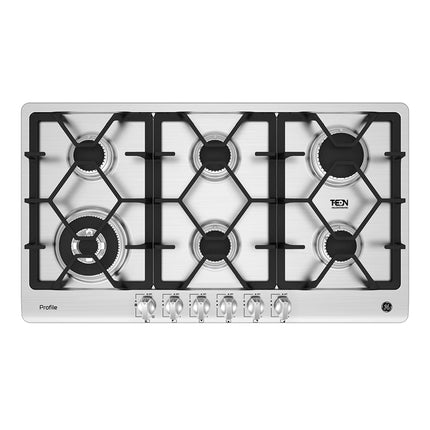 Parrilla GE Profile PGP96TI0 90 cm Empotrable Acero Inoxidable