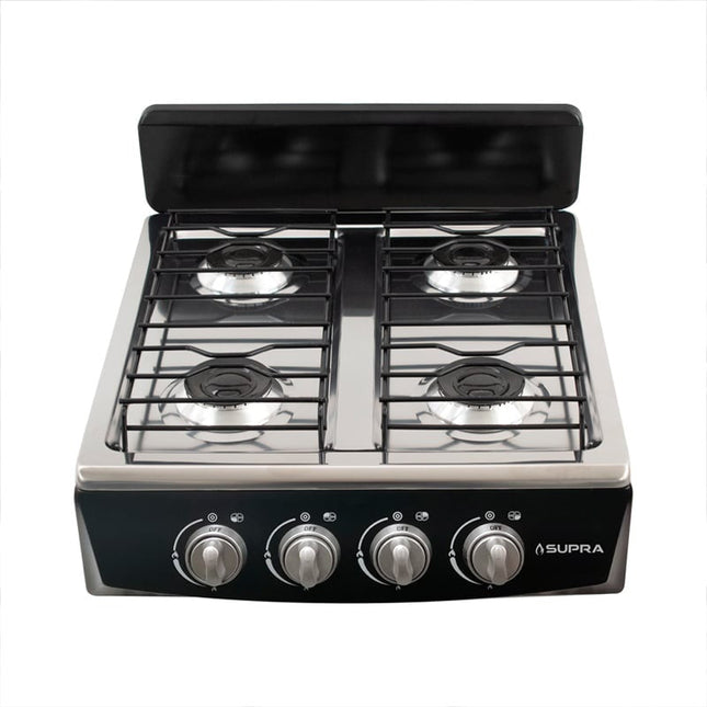 Parrilla a Gas Supra 4Q TITANBLAC 4 Quemadores Titan Black