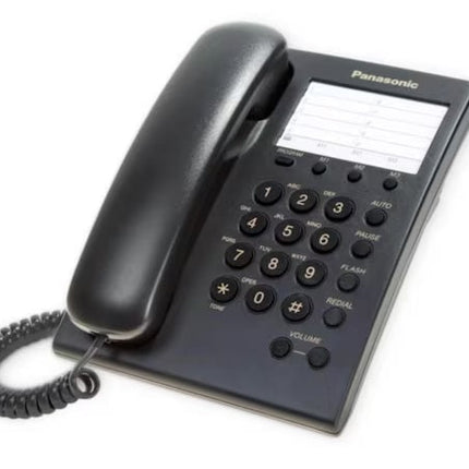 Teléfono Alámbrico Panasonic KX-TS550MEB Negro