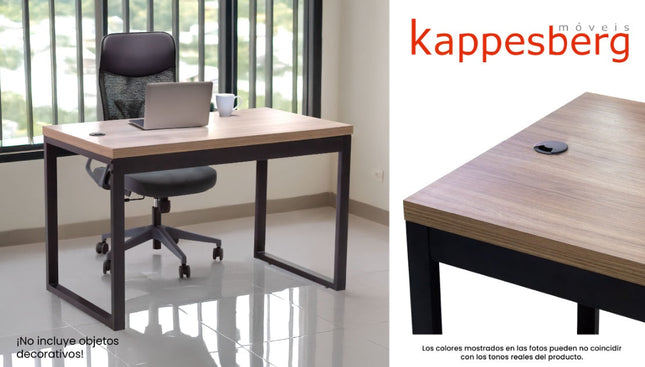 ESCRITORIO KAPPESBERG F120 MU ESC DE 77X120X70CM COLOR CARVALHO MUNIQUE&nbsp;