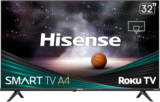 Pantalla HISENSE 32A4HNR 32'' Roku Tv Hisense Smart Tv Hd A4 Series