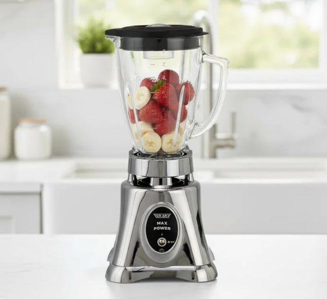 Licuadora Turmix MAX PWR CROM de 1000 WATTS de 1.5 LT
