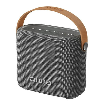 Mini Bocina AIWA AWS70BTG Portátil Bluetooth Gris