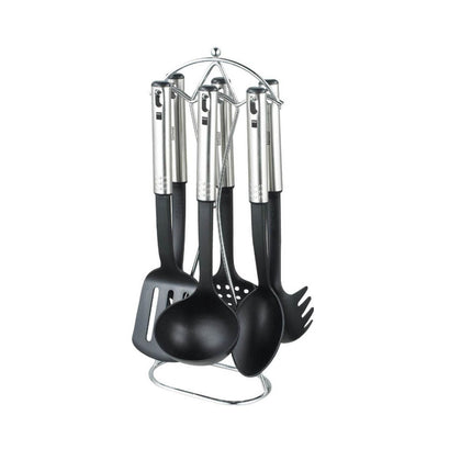 Utensilios Maid  7 piezas  en acero inoxidable y nylon resistente