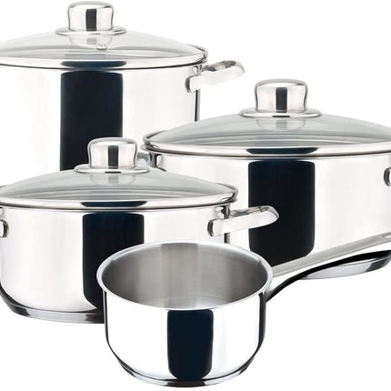 Batería Dux Magefesa 01BXDUX007P 7 piezas, Plata