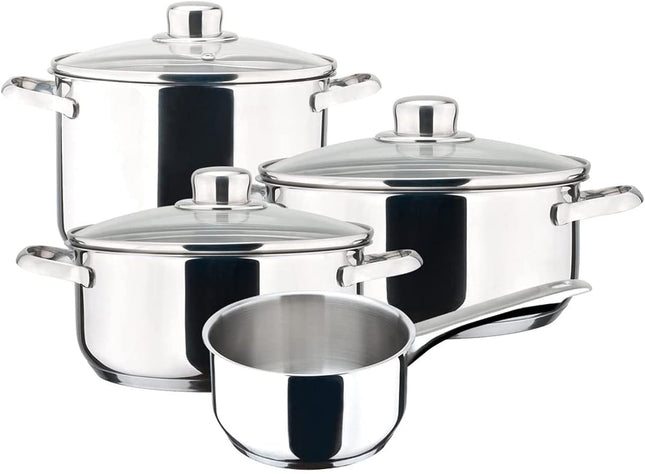 Batería Dux Magefesa 01BXDUX007P 7 piezas, Plata