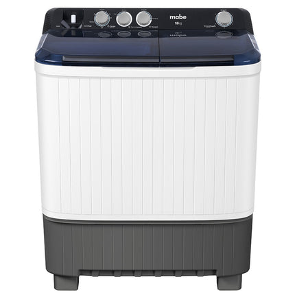 Lavadora Mabe LMDX8124HBAB0 Semi-Automática 18 kg Blanca