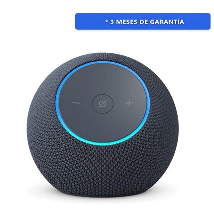 Bocina Alexa Amazon Echo Dot Max sonido expansivo y graves casi 3 veces