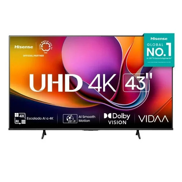 Pantalla Hisense 43A65NV 4K Vidaa 43''