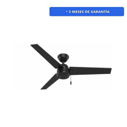 VENTILADOR 52" 52944 de 5 ASPAS SOLARIS HUNTER
