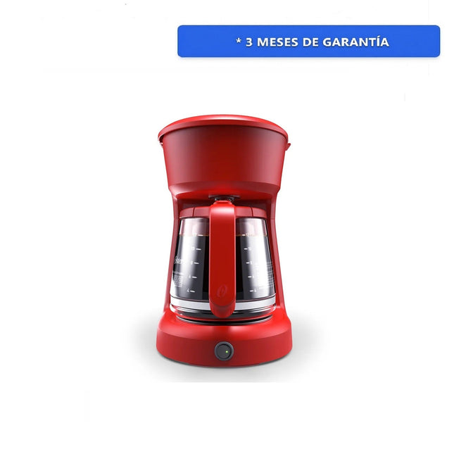 Cafetera Oster BVSTDCS12RN de 12 Tazas, con Filtro Permanente Rojo