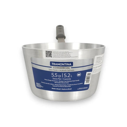 Cacerola Tramontina 80114005 De Aluminio 5.2 Lts Nsf