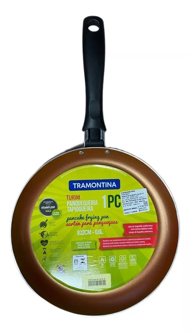 Panquequera Tramontina 20264/322 22cm Turim Cobre