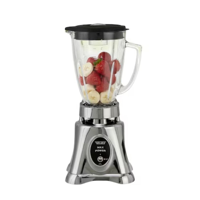 Licuadora Turmix MAX PWR CROM 1000 Watts Vaso Vidrio 1.5Lt Plateado