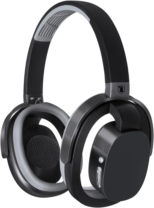 Audífonos Diadema Kaiser KHL-5504BK Bluetooth Recargables Airy Rubber con Extra Comfort y Micrófono Manos Libres Negro
