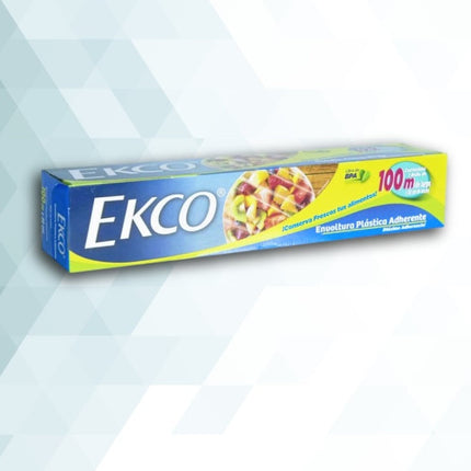 PLÁSTICO ADHERENTE EKCO 100 m EKCO 93556