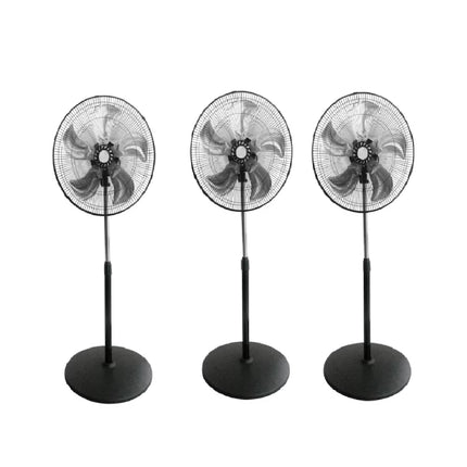 Paquete 3x Ventilador Dace VD3MX18125MANN 18" 3 en 1 Aspas Metálicas