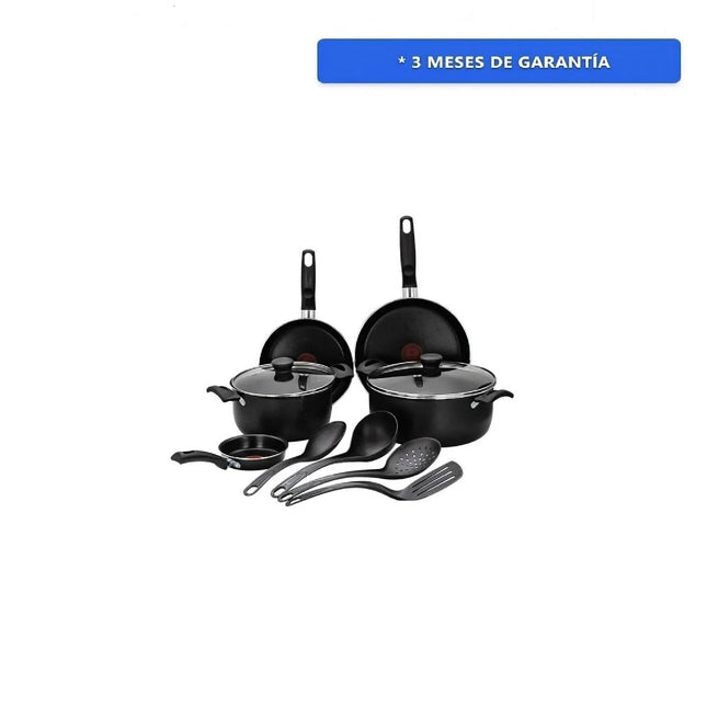 Batería T-FAL  5821100 Vital 8 Piezas Negro
