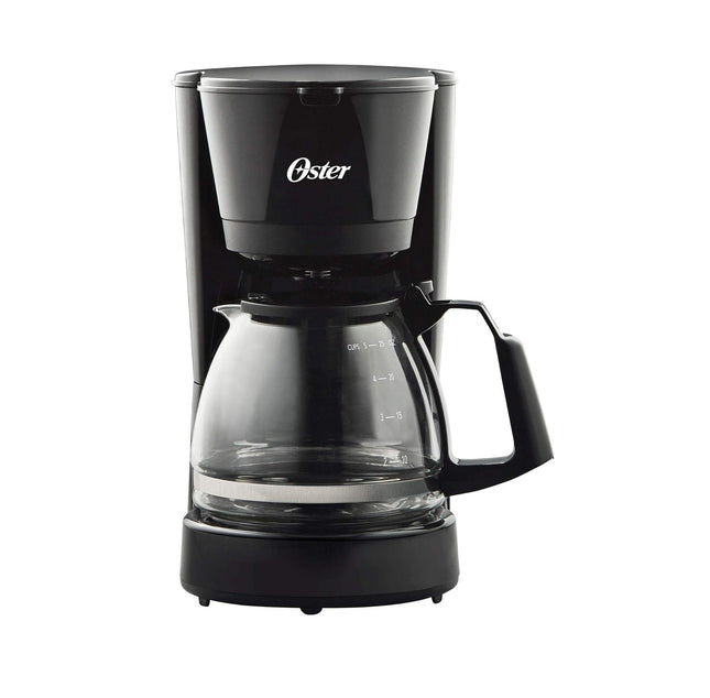 Cafetera Oster BVSTDC05 de 5 Tazas con Filtro Permanente Negro