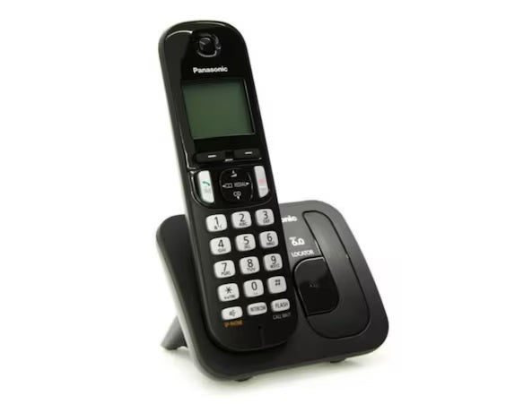 Teléfono Inalámbrico Panasonic KX-TGC210MEB Negro