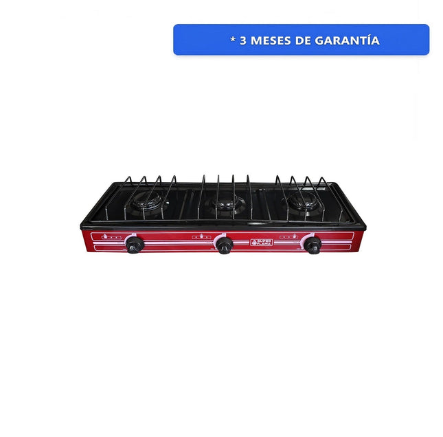 Parrilla de Mesa Flama 3 Quemadores Vino (3Q-V)