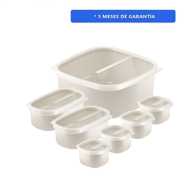 Juego de Toper Tramontina MixColor 25499309 Beige 7 Piezas