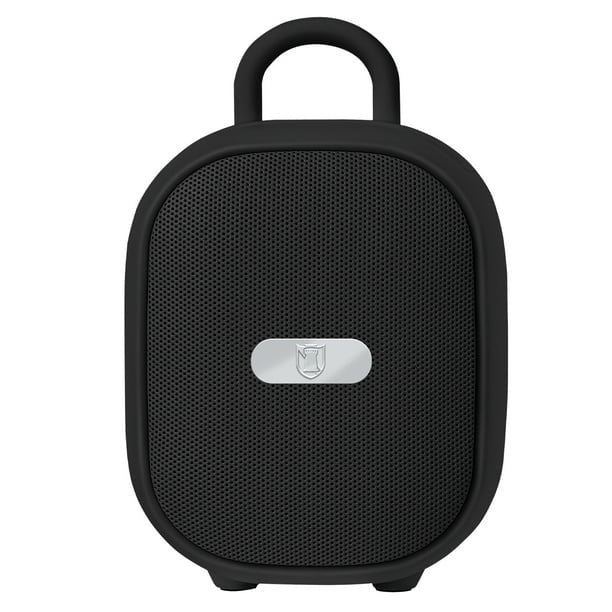 Bocina Portátil Bluetooth Kaiser KBF-4002BK Reproductor FM con Luz Multicolor Negro