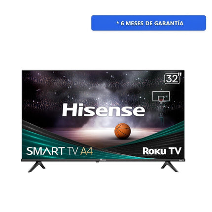 Pantalla HISENSE 32A4HNR 32'' Roku Tv Hisense Smart Tv Hd A4 Series