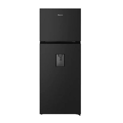 Refrigerador Hisense RT14N6CBX2 Top Mount 14 Pies Negro con Despachador
