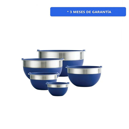 Juego de Bowls Tramontina 80202035 Azul