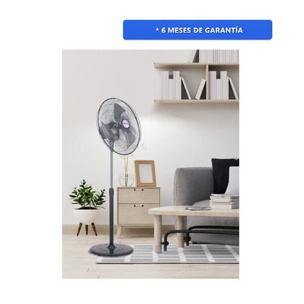 Ventilador Navia de Pedestal de 18" Altura ajustable 3 Vel