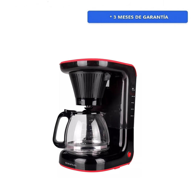 Cafetera Taurus VELVET CAF Negra 1.2 L Filtro Permanente