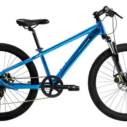 Bicicleta Alubike 24 Sierra 8 Velocidades De Aluminio Celeste Unitalla