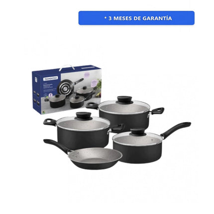 Batería Tramontina 28299008 Aluminio 7 piezas Antiadherente