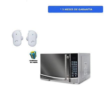 Horno Microondas Mirage Microwave MWD020E 0.7ft3 2 lt 110v Espejo + AUDIFONOS DE REGALO