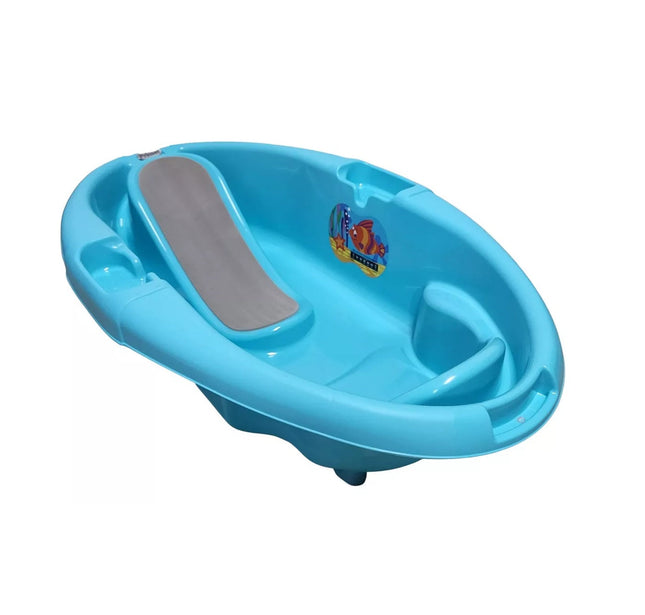 Bañera Prinsel Atlantis 7294 AZ 1PE 2 En 1 Termometro Azul claro
