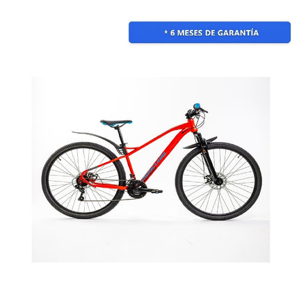 Mountain Bike Mercurio Kaizer Mtb R29 21v Shimano Disco Naranja