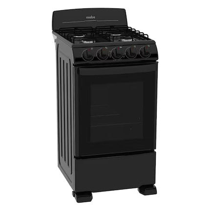 Estufa Mabe EM5031BAPN1 de Piso 20" con 4 Quemadores de Gas