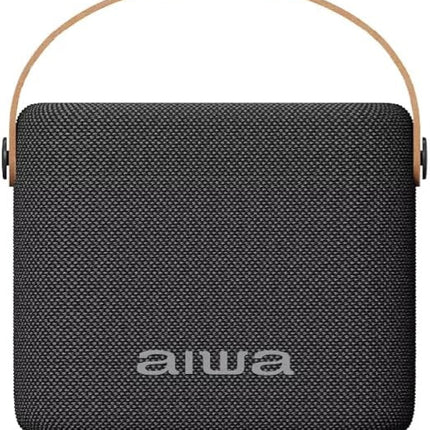 Bocina Portátil AIWA IPX4 AWS70BTB Bluetooth 5.3 con 14W, luz LED de Atardecer, batería 2000 mAh
