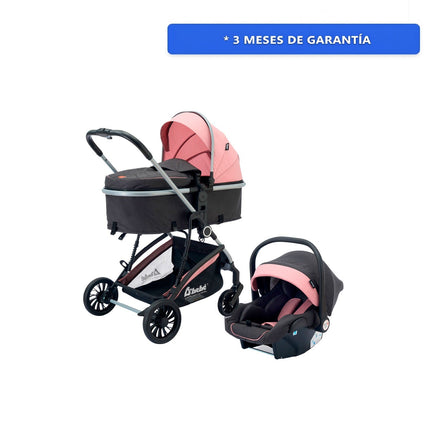 Carriola D Bebe Travel System Urban Go Rosa