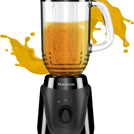 Licuadora Taurus MENINAGLASWH 2 Velocidades,1 Litro 300 W Negro