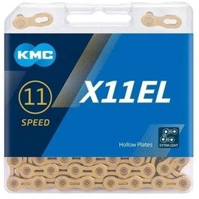 Cadena Kmc 11 Velocidades X11el Dorada