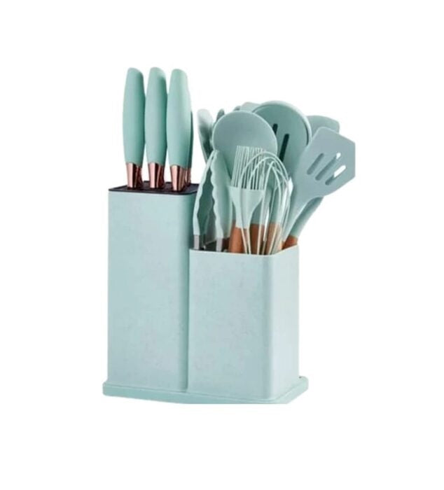 Juego de Utensilios Perla VALENTINA19P 19 piezas Silicon