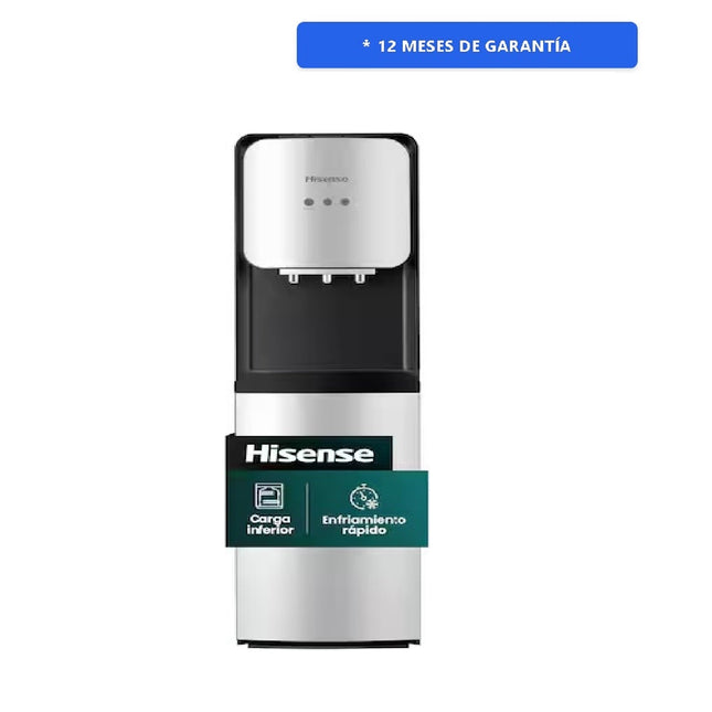 Dispensador de Agua Hisense H04WDBS3S3 Gris Temperatura Ajustable
