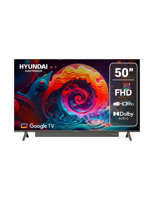 Pantalla HYUNDAI HYLED5028FG Smart TV LED de 50 pulgadas Full HD con Google TV